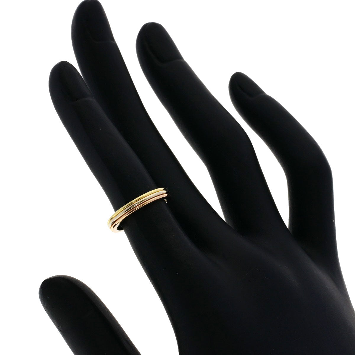 CARTIER   Ring Three colors # 46 K18 Yellow Gold K18 White GoldLadies