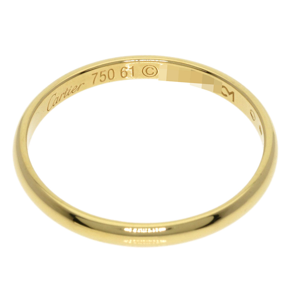 CARTIER   wedding Ring  K18 Yellow Gold Ladies  [’†ŒÃ]