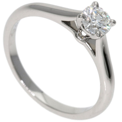 CARTIER   Ring Solitaire Diamond # 47 Platinum PT950 Ladies