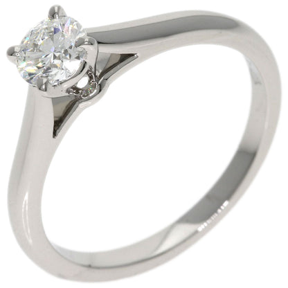 CARTIER   Ring Solitaire Diamond # 47 Platinum PT950 Ladies