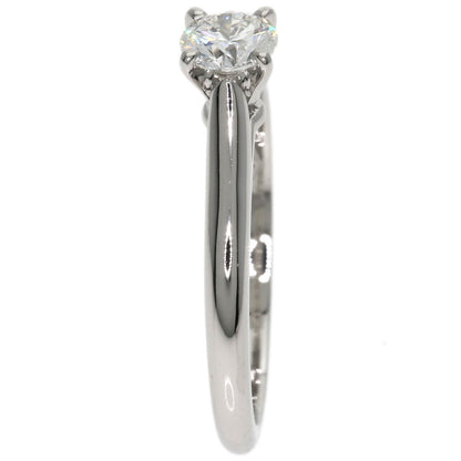 CARTIER   Ring Solitaire Diamond # 47 Platinum PT950 Ladies
