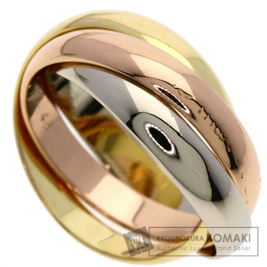 CARTIER Trinity #48 Ring K18 Yellow Gold K18 White GoldLadies [Used]