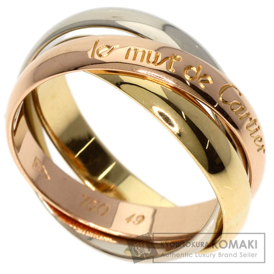 CARTIER   Ring Trinity #49 K18 Pink Gold K18 White GoldLadies