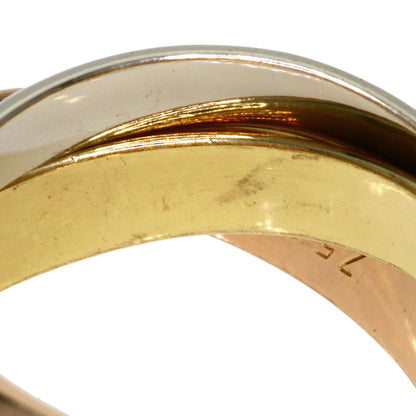 カルティエ トリニティ LM #50 リング・指輪 K18イエローゴールド/K18WG/K18PG レディース 【中古】【CARTIER】