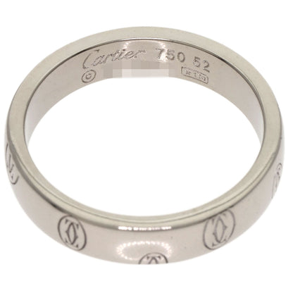 CARTIER Happy birthday # 52 Ring K18 White Gold Ladies [Used]