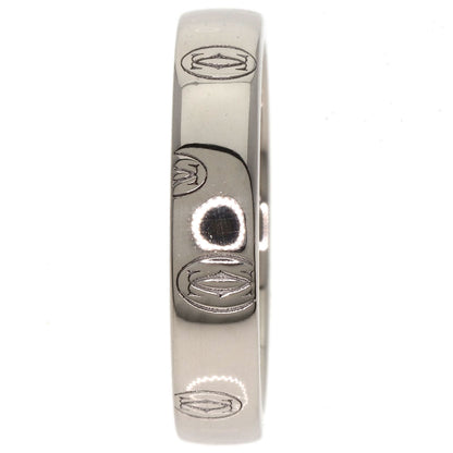 CARTIER Happy birthday # 52 Ring K18 White Gold Ladies [Used]