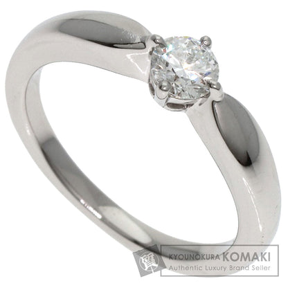 BVLGARI Venice 1P Diamond Ring Platinum PT950 Ladies [Used]