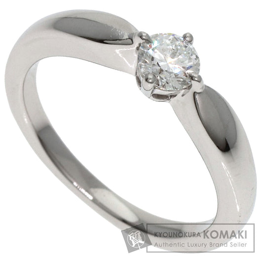 BVLGARI Venice 1P Diamond Ring Platinum PT950 Ladies [Used]