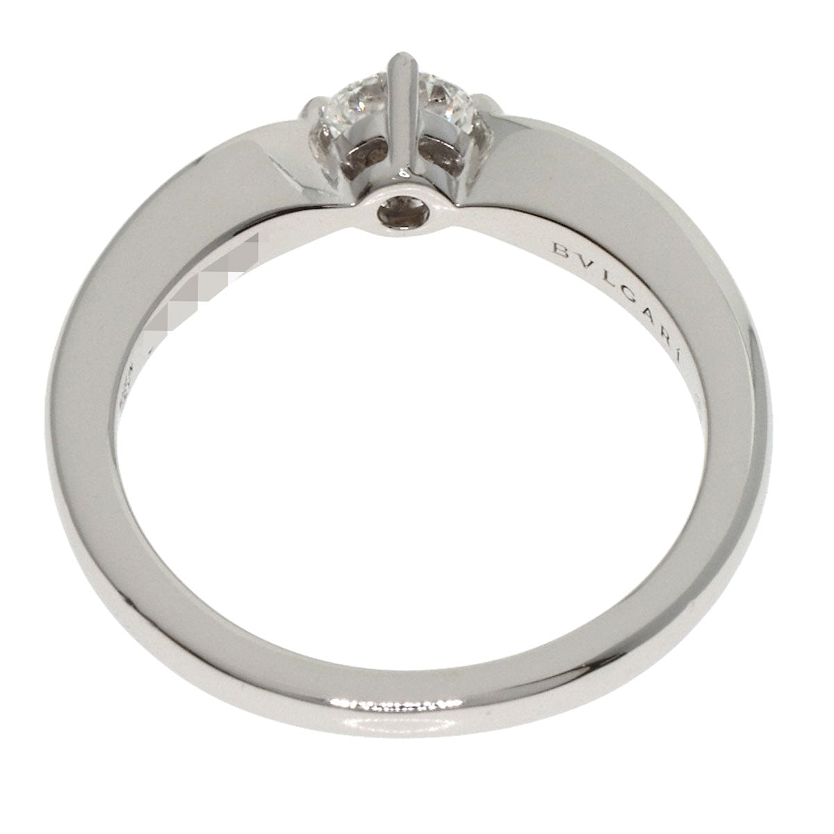 BVLGARI Venice 1P Diamond Ring Platinum PT950 Ladies [Used]