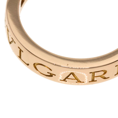 BVLGARI   Ring W logo Diamond K18 Pink Gold Ladies