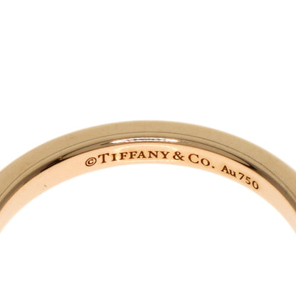 TIFFANY&Co. Forever Classic 3P Diamond Ring K18 Pink Gold Ladies [Used]