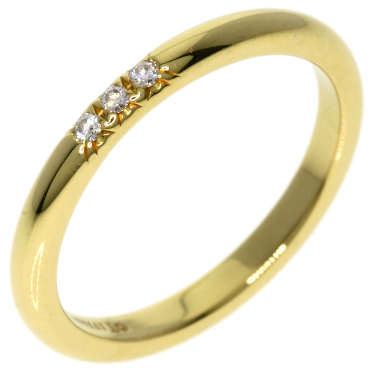 TIFFANY&Co.   Ring Forever 3P Diamond K18 Yellow Gold Ladies