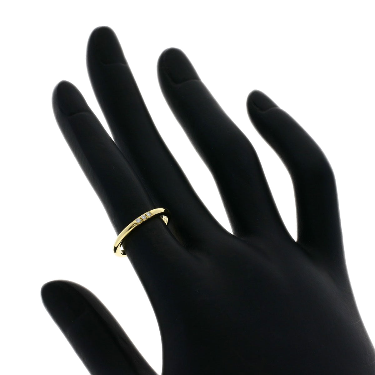 TIFFANY&Co.   Ring Forever 3P Diamond K18 Yellow Gold Ladies