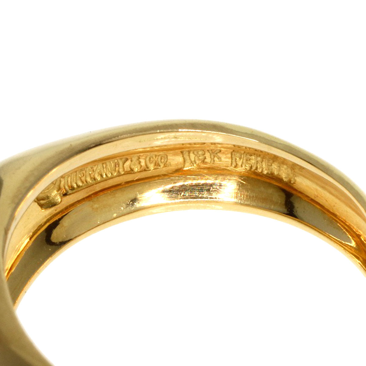 TIFFANY&Co.   Ring Full heart K18 Yellow Gold Ladies