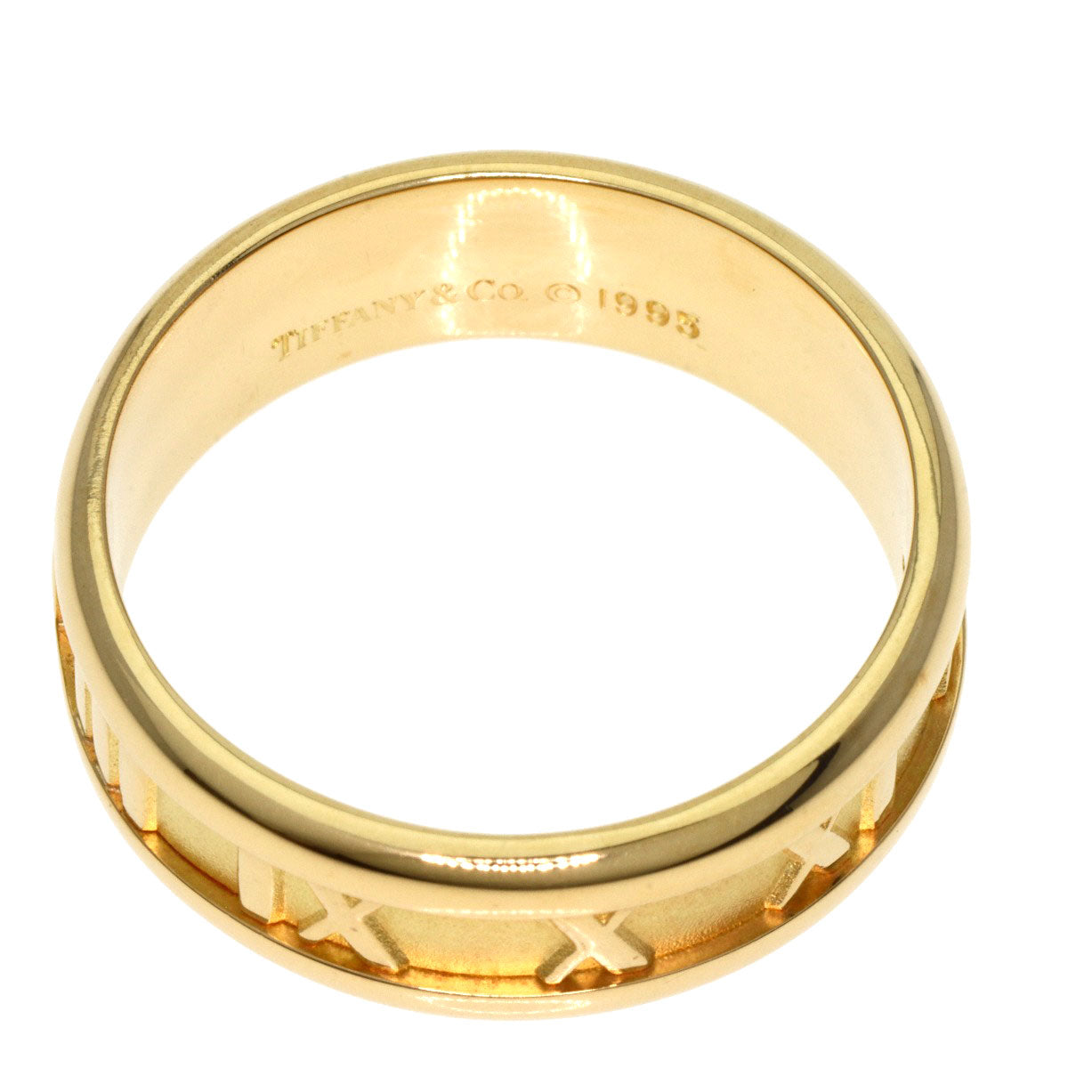 TIFFANY&Co.   Ring Atlas K18 Yellow Gold Ladies