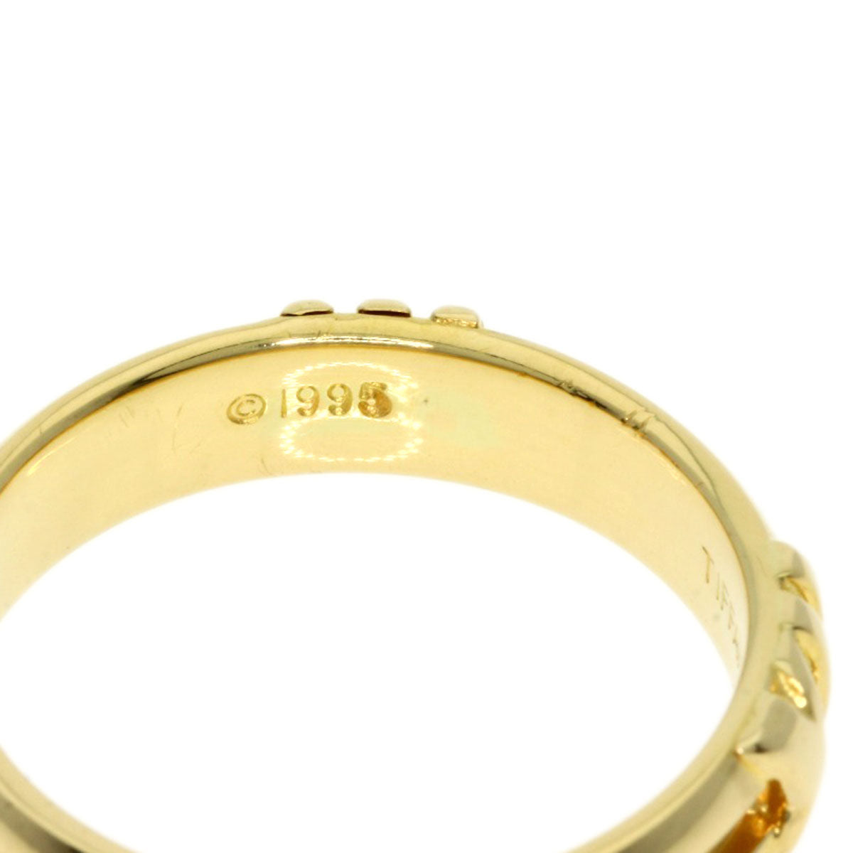 TIFFANY&Co.   Ring Atlas K18 Yellow Gold Ladies