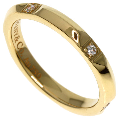 TIFFANY&Co.   Ring True Band Ring Diamond K18 Yellow Gold Ladies