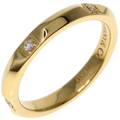 TIFFANY&Co.   Ring True Band Ring Diamond K18 Yellow Gold Ladies