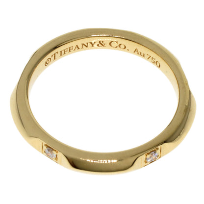 TIFFANY&Co.   Ring True Band Ring Diamond K18 Yellow Gold Ladies