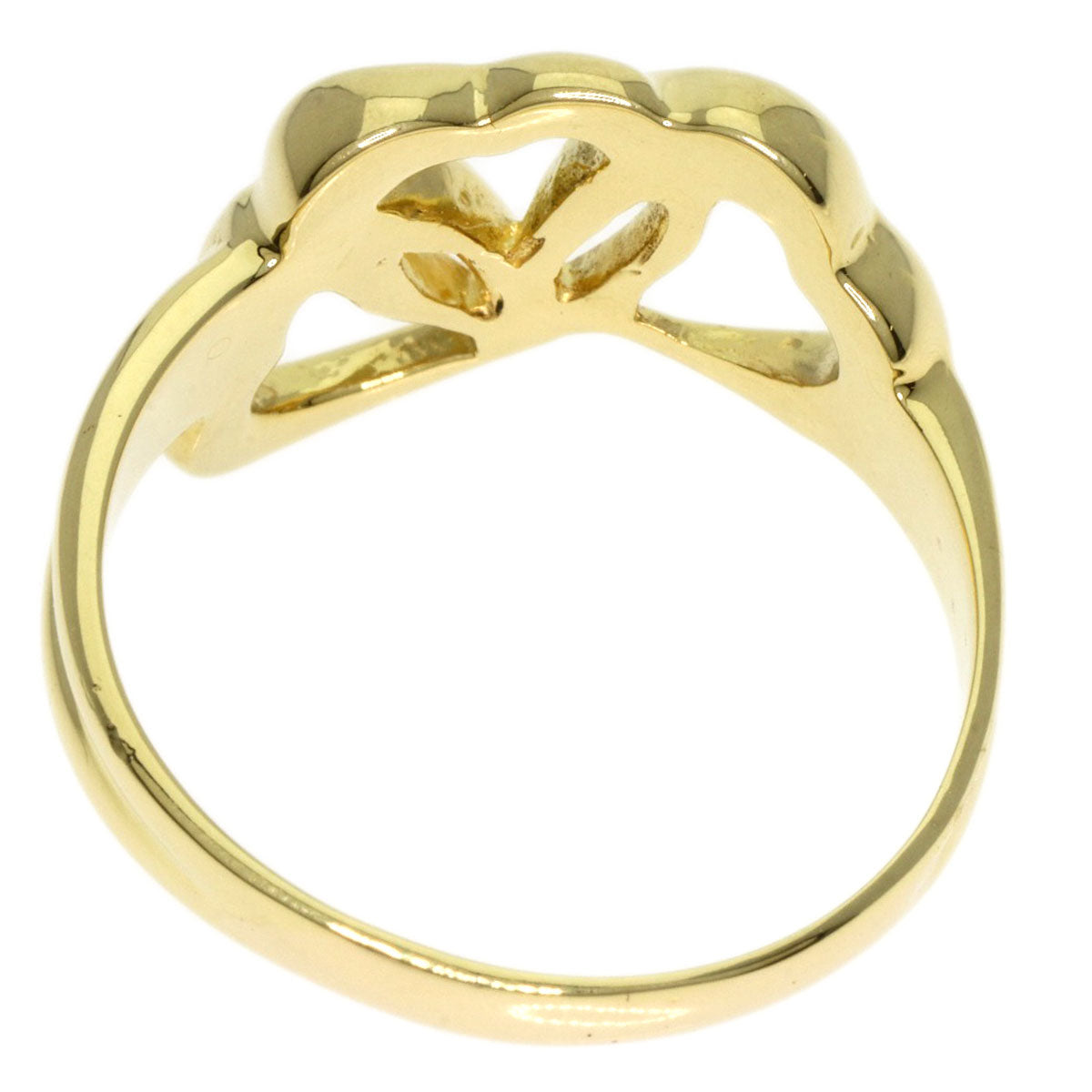 TIFFANY&Co.   Ring Triple heart K18 Yellow Gold Ladies