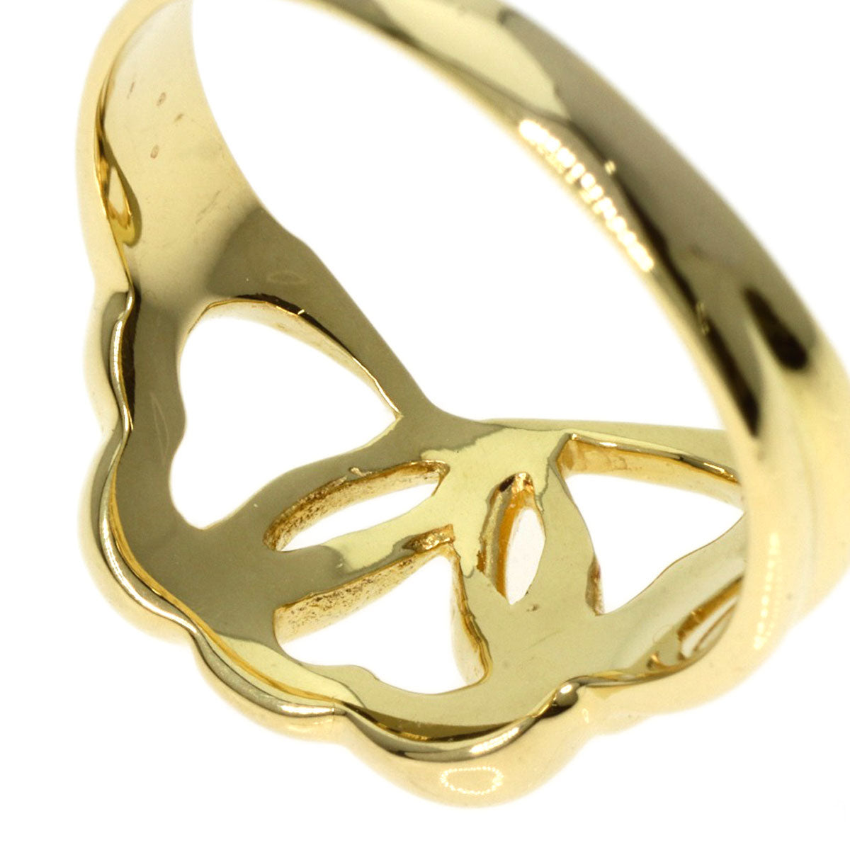 TIFFANY&Co.   Ring Triple heart K18 Yellow Gold Ladies