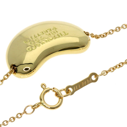 TIFFANY&Co.   Necklace Bean K18 Yellow Gold Ladies