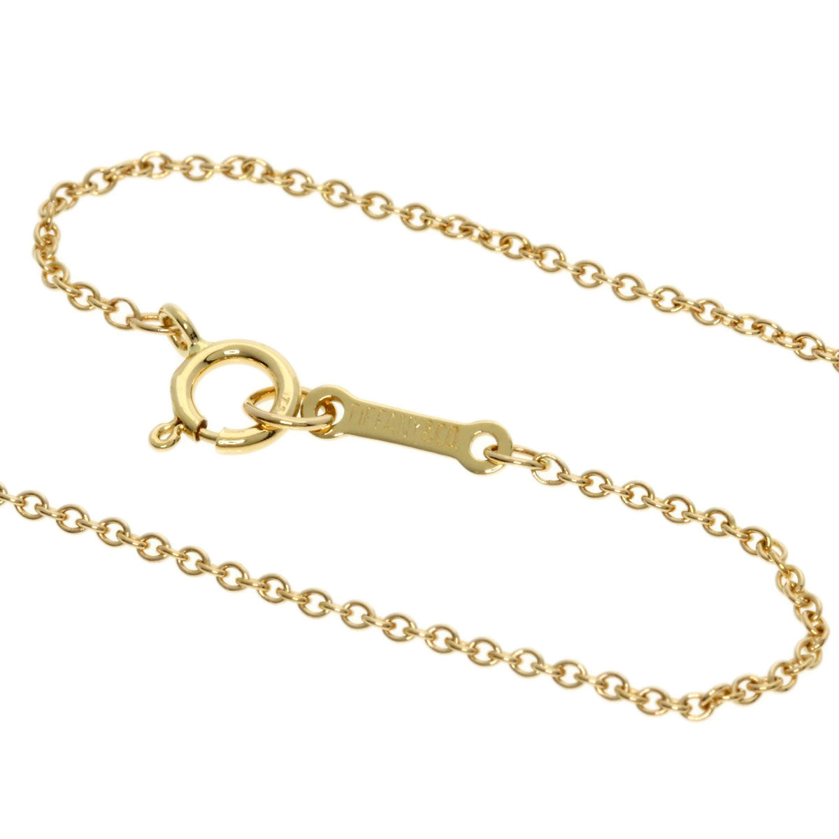 TIFFANY&Co.   Necklace Bean K18 Yellow Gold Ladies