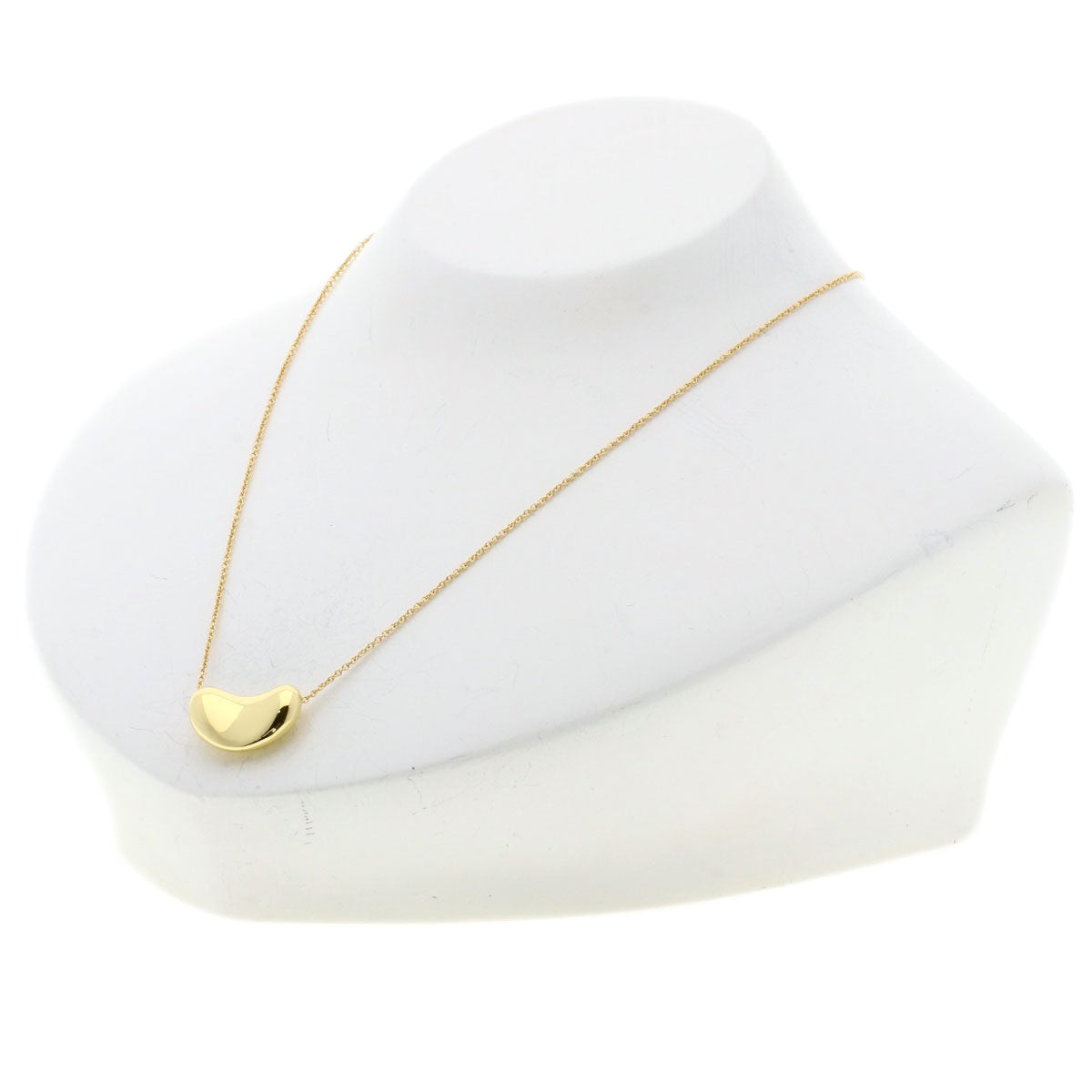 TIFFANY&Co.   Necklace Bean K18 Yellow Gold Ladies