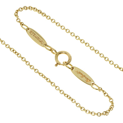 TIFFANY&Co.   Necklace Open Teardrop Elsa Peretti K18 Yellow Gold Ladies