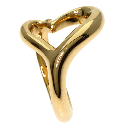 TIFFANY&Co.   Ring Open heart K18 Yellow Gold Ladies