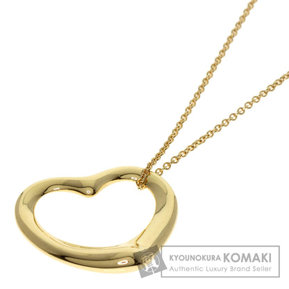 TIFFANY&Co.   Necklace Open heart K18 Yellow Gold Ladies