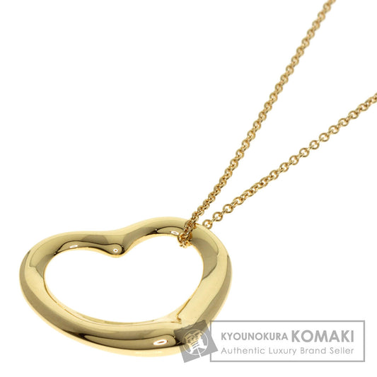 TIFFANY&Co.   Necklace Open heart K18 Yellow Gold Ladies