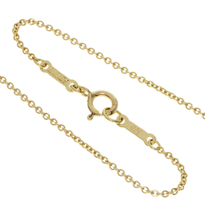 TIFFANY&Co. Open heart Necklace K18 Yellow Gold Ladies [Used]