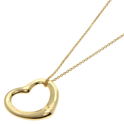 TIFFANY&Co.   Necklace Open heart K18 Yellow Gold Ladies