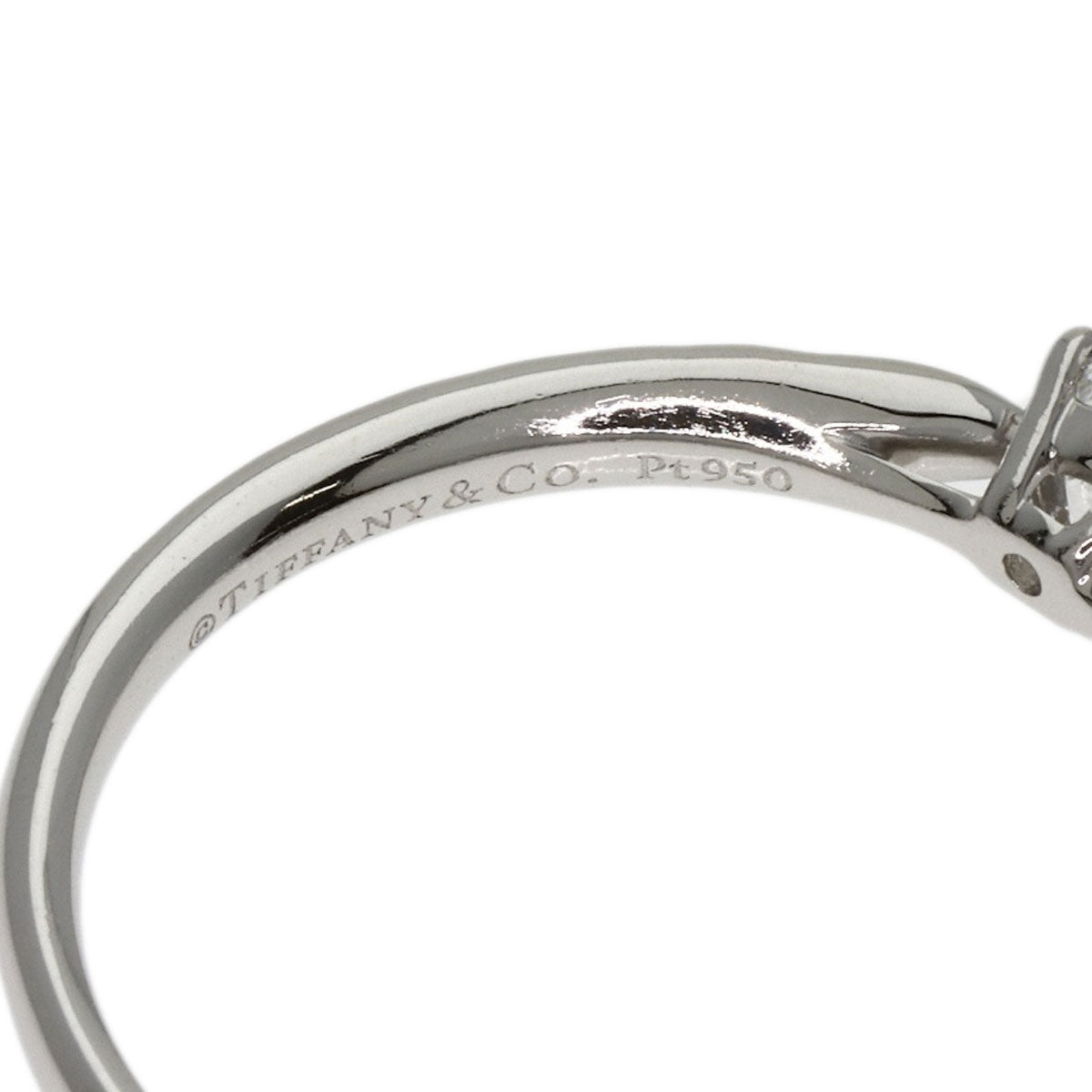TIFFANY&Co. Harmony Diamond Ring Platinum PT950 Ladies [Used]