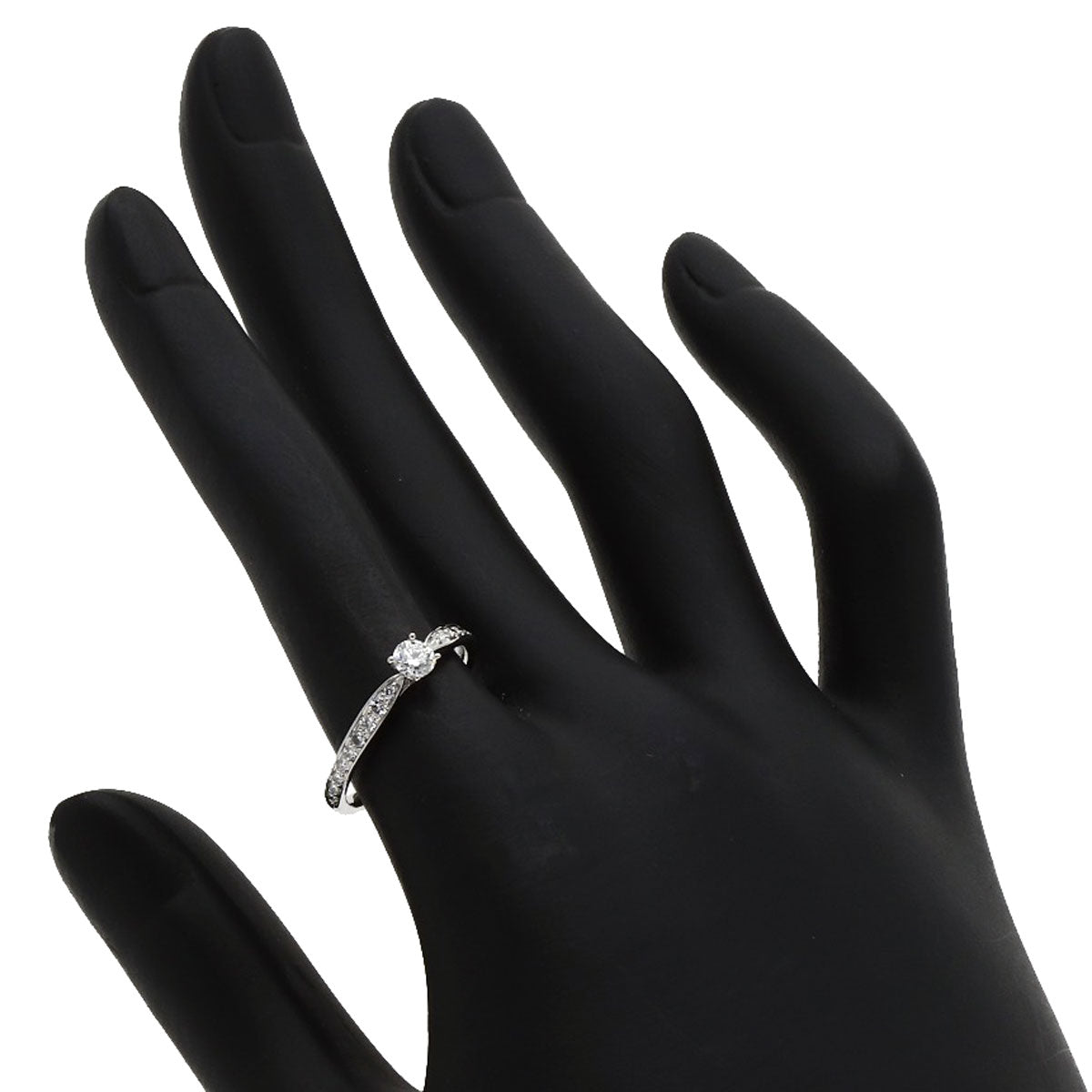 TIFFANY&Co. Harmony Diamond Ring Platinum PT950 Ladies [Used]