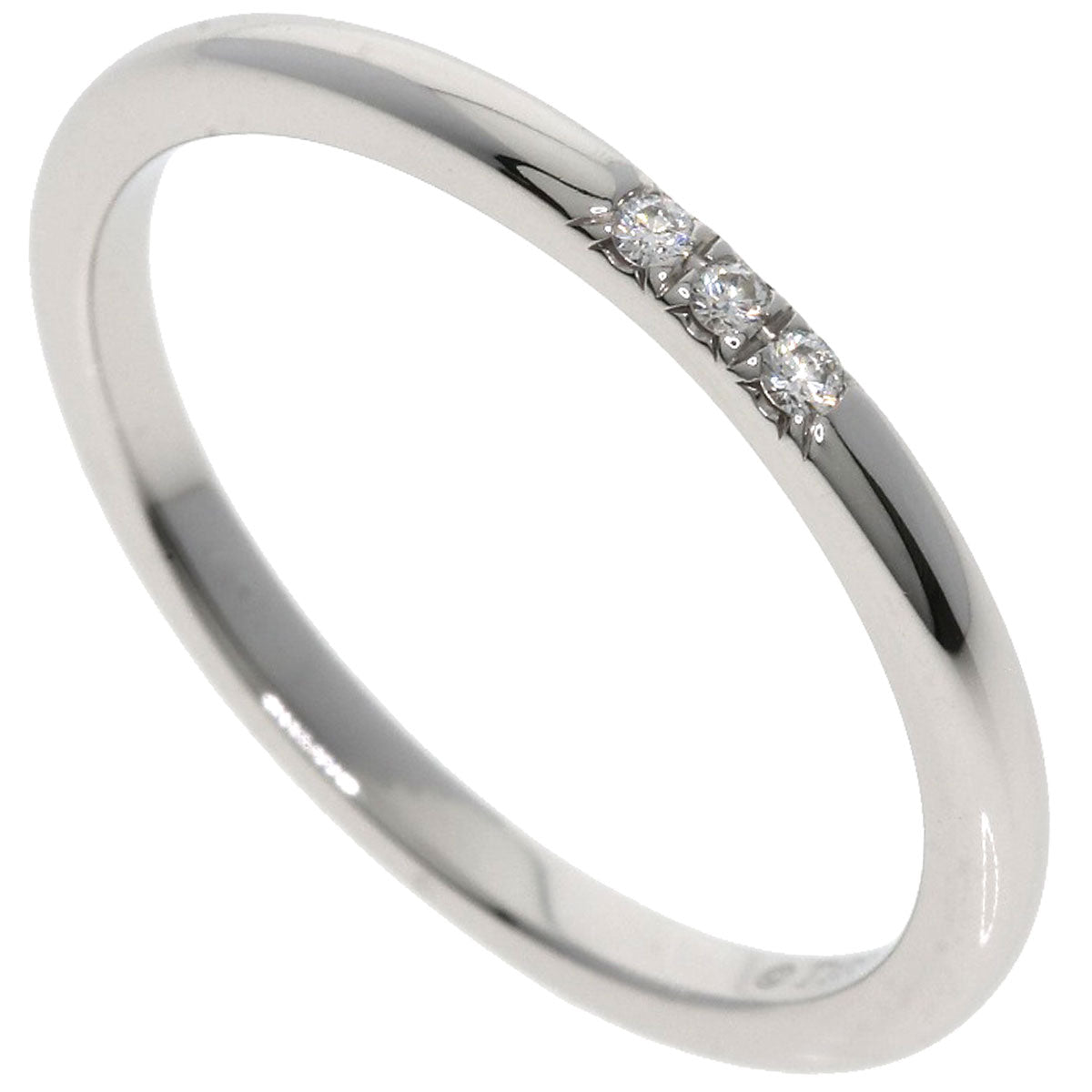 TIFFANY&Co.   Forever Wedding 3P Diamond Ring  Platinum PT950 Ladies [Used]