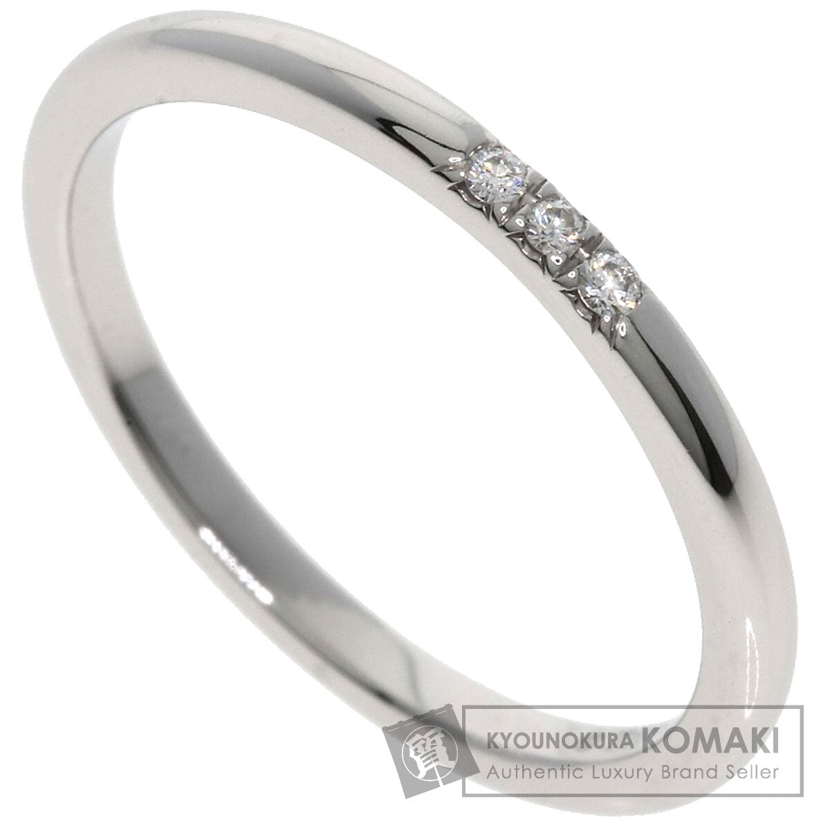 TIFFANY&Co.   Forever Wedding 3P Diamond Ring  Platinum PT950 Ladies [Used]