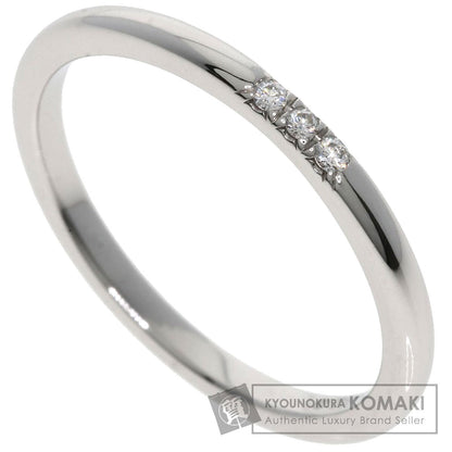 TIFFANY&Co.   Forever Wedding 3P Diamond Ring  Platinum PT950 Ladies [Used]
