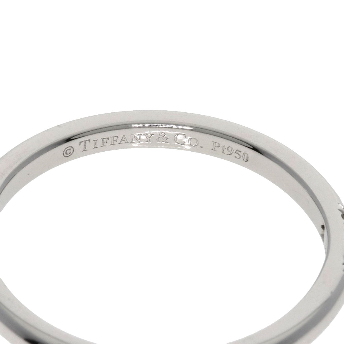 TIFFANY&Co.   Forever Wedding 3P Diamond Ring  Platinum PT950 Ladies [Used]