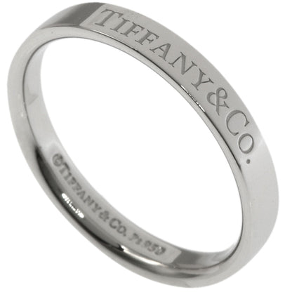 TIFFANY&Co. Flat band Ring Platinum PT950 Ladies [Used]