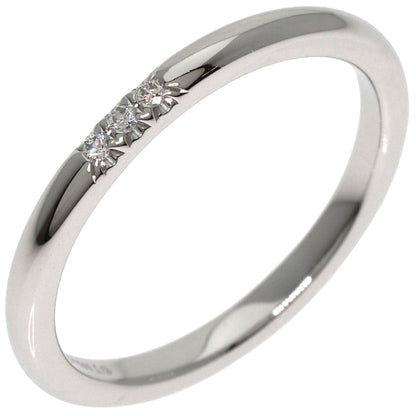 TIFFANY&Co. Forever 3P Diamond Ring Platinum PT950 Ladies [Used]