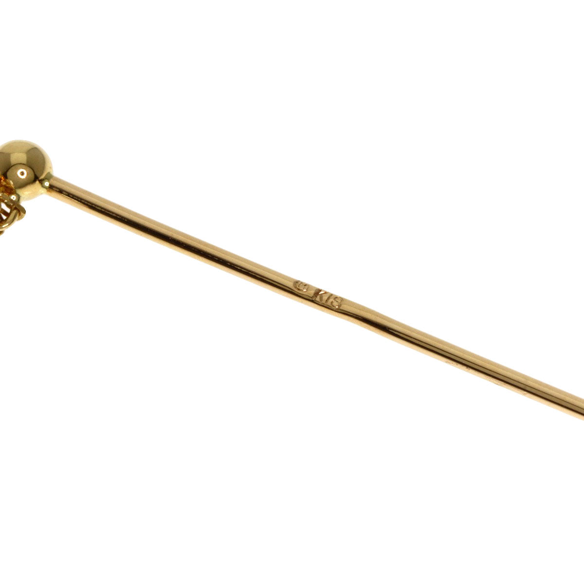 MIKIMOTO   Pearl Pearl Brooch  K18 Yellow Gold Ladies [Used]
