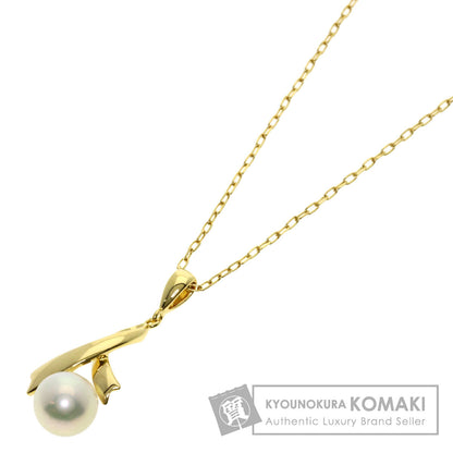 MIKIMOTO   Pearl Pearl Necklace  K18 Yellow Gold Ladies [Used]
