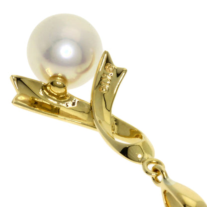 MIKIMOTO   Pearl Pearl Necklace  K18 Yellow Gold Ladies [Used]