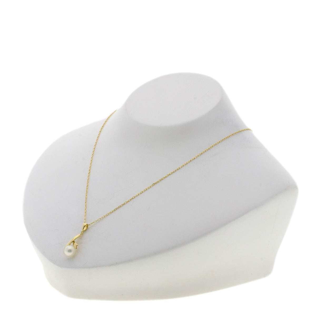 MIKIMOTO   Pearl Pearl Necklace  K18 Yellow Gold Ladies [Used]