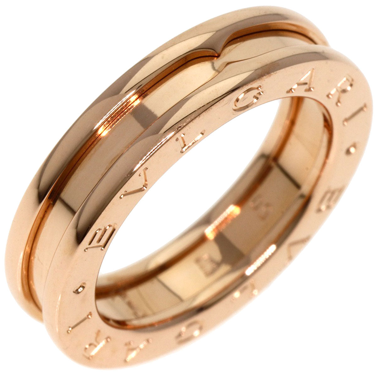 BVLGARI   Ring B.zero1 1 band XS #50 K18 Pink Gold Ladies