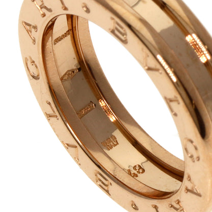 BVLGARI B-zero1 B-Cello One XS 1 Band #48 Ring K18 Pink Gold Ladies [Used]