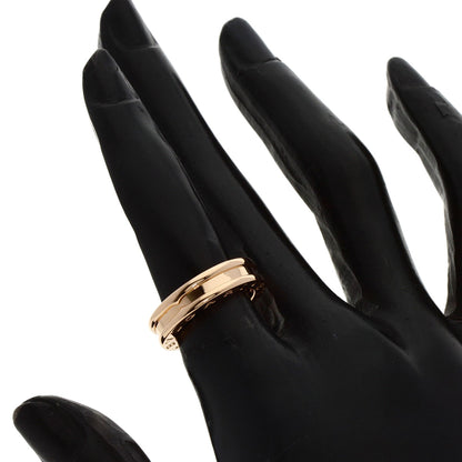 BVLGARI B-zero1 B-Cello One XS 1 Band #48 Ring K18 Pink Gold Ladies [Used]