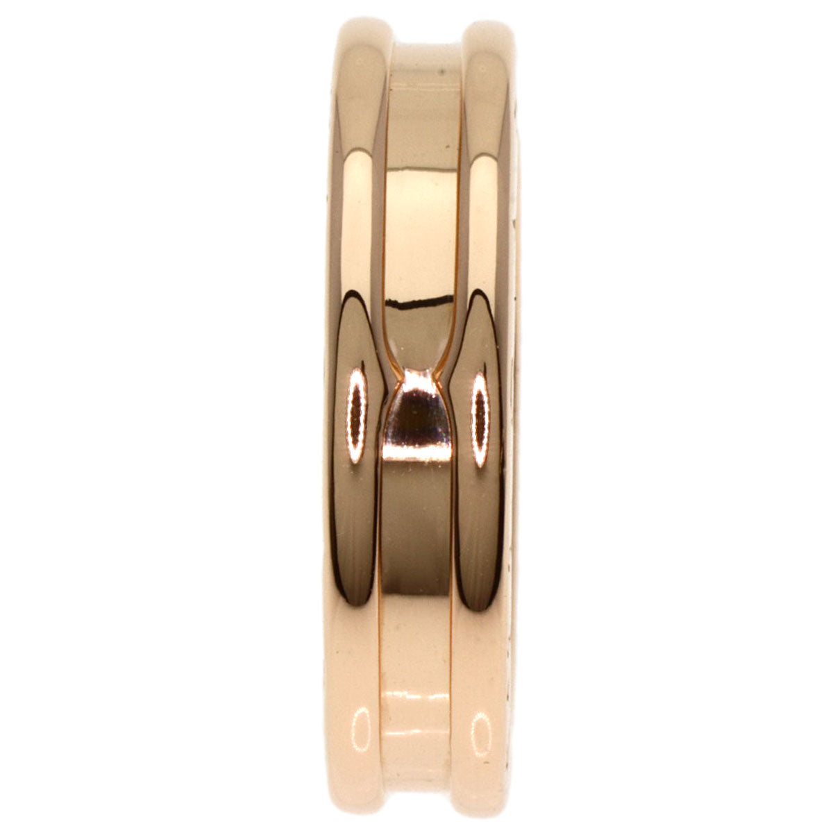 BVLGARI B.zero1 1 band #48 Ring K18 Pink Gold Ladies [Used]